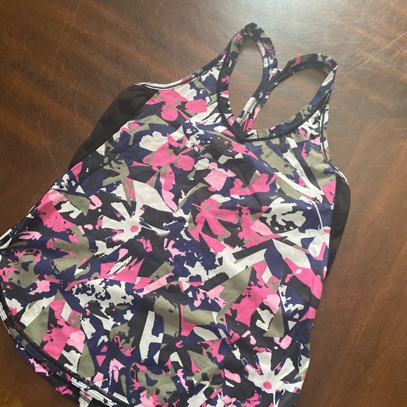 lululemon athletica Pink and Black Tank Top - Picture 1 of 4